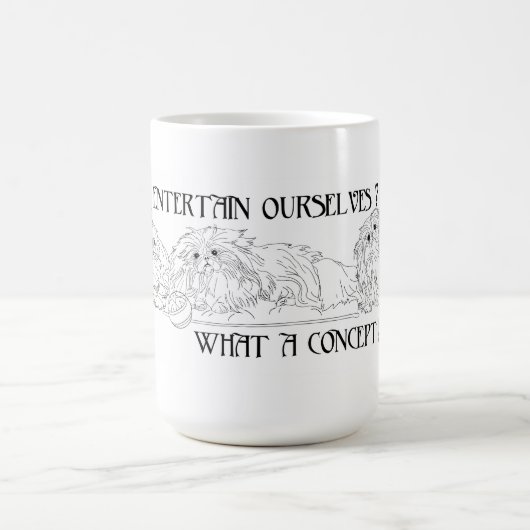 Mug Amuser (nous) les Pékinois ?  Quoi ? (Centre)