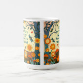 Mug Amusez Quelque Chose Bon Devis Floral Inspirivity (Centre)