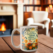 Mug Amusez Quelque Chose Bon Devis Floral Inspirivity