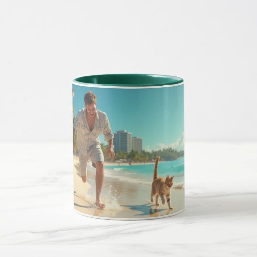 Mug Amusez-vous ensemble à la plage (Centre)