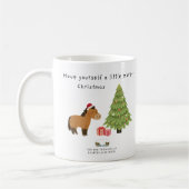 Mug Amusez-vous un peu de mouton de Noël (Gauche)