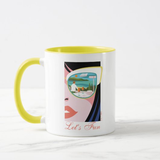 Mug Amusons-nous - Le Lotus Blanc (Gauche)