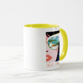 Mug Amusons-nous - Le Lotus Blanc (Devant droit)