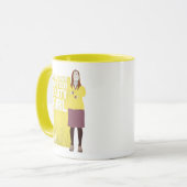 Mug Amy | Downtown Hipster Party Girl (Devant gauche)