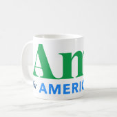 Mug Amy pour l'Amérique (Devant gauche)