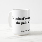 Mug An inspirational quote for runners (Devant gauche)