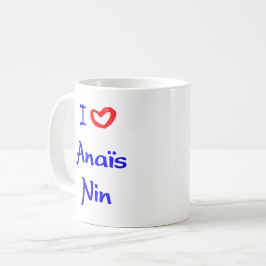 Mug anais nin (Devant gauche)