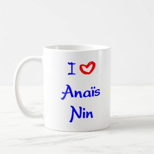 Mug anais nin (Gauche)
