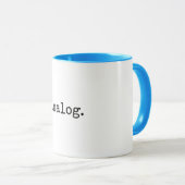 Mug Analogique en direct (Devant droit)