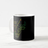 Mug Analyse Cryptodevise de l'analyse du graphique en (Devant gauche)