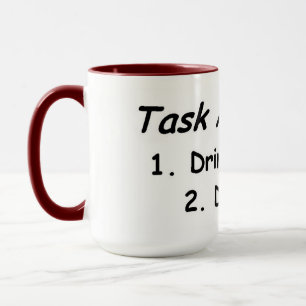Mug Analyse des tâches: Café et ABA