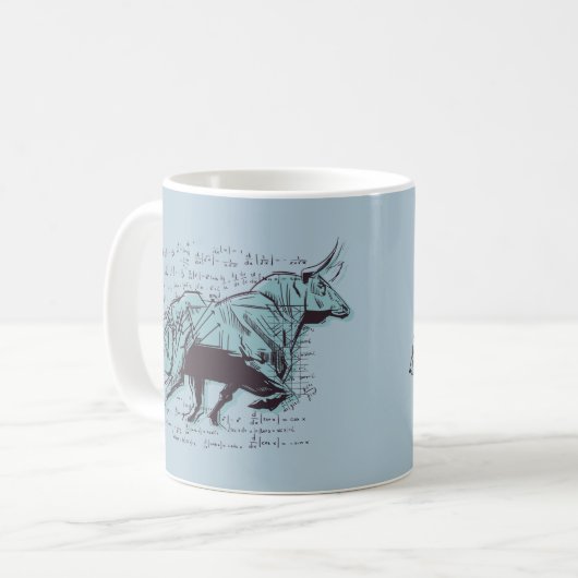 Mug Analyse du marché Stock Finances (Devant gauche)