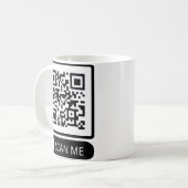 Mug Analyser mon code QR marketing (Devant gauche)