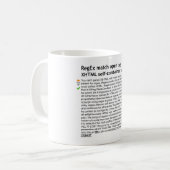 Mug Analysez le HTML avec Regex - élégant le poney (Devant gauche)