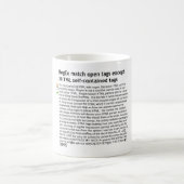 Mug Analysez le HTML avec Regex - élégant le poney (Centre)
