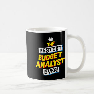 Mug Analyste budgétaire chemise Emploi financier