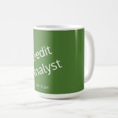 MUG "ANALYSTE DE CRÉDIT" (Devant droit)