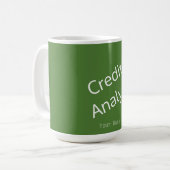 MUG "ANALYSTE DE CRÉDIT" (Devant gauche)