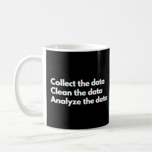 Mug Analyste de données Citation drôle de travail de d