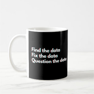 Mug Analyste de données et scientifique de données drô