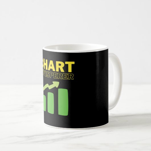 Mug Analyste de données statistiques drôles Graphique (Devant droit)