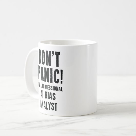 Mug Analyste de l'IA Bias (Devant gauche)