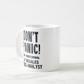 Mug Analyste de pièces après-vente (Devant gauche)