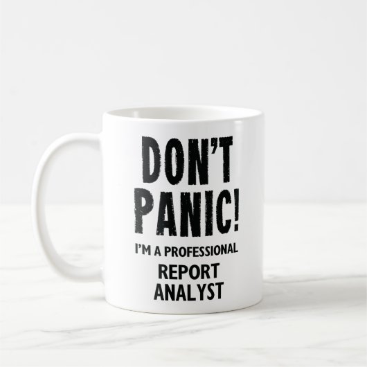 Mug Analyste de rapports (Gauche)