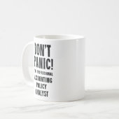 Mug Analyste de stratégie comptable (Devant gauche)