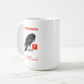 Mug Analyste en intelligence d'affaires Crow (Devant gauche)
