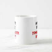 Mug Analyste par Jour Zombie Slayer par Nuit (Centre)