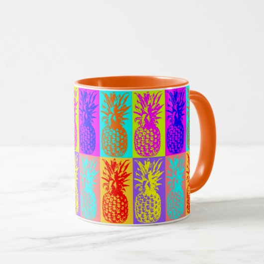Mug Ananas (Devant droit)
