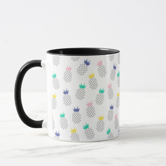 Mug Ananas abstraits (Gauche)