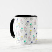 Mug Ananas abstraits (Devant gauche)