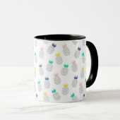 Mug Ananas abstraits (Devant droit)