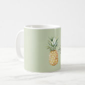 Mug Ananas Aloha Vert (Devant gauche)
