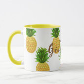Mug Ananas blanc (Gauche)