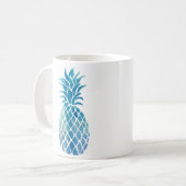 Mug ananas bleu (Devant gauche)