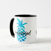 Mug Ananas Bleu (Devant gauche)