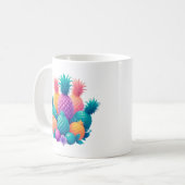 Mug Ananas coloré (Devant gauche)