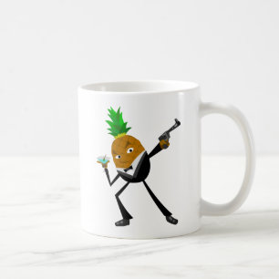 Mug Ananas d'agent secret