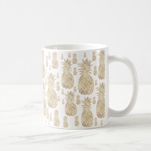 Mug ananas d'été tropical (Droite)