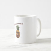 Mug Ananas doux mais psychotique (Devant droit)