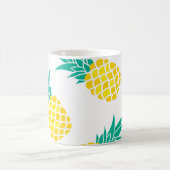 Mug Ananas Exotiques : Jaune Délice. (Centre)