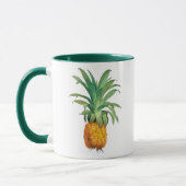 Mug Ananas jaune orange vert (Gauche)