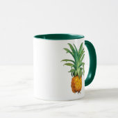 Mug Ananas jaune orange vert (Devant droit)