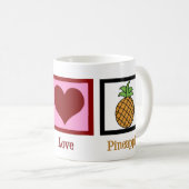 Mug Ananas mignon (Devant droit)