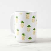 Mug ananas motif de fruits (Devant gauche)