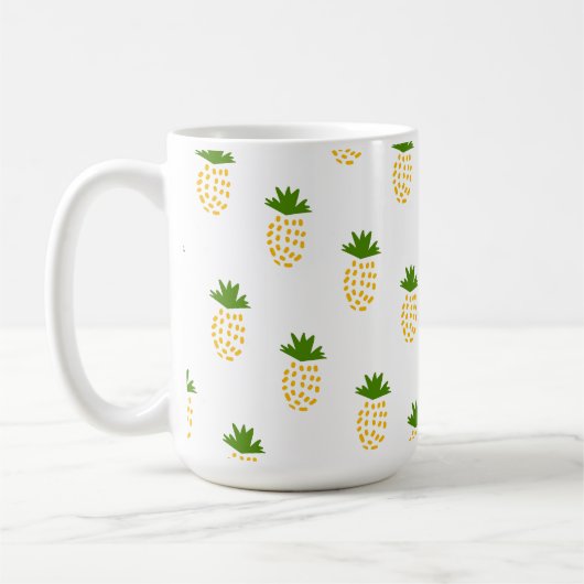 Mug ananas motif de fruits (Gauche)