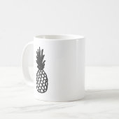 Mug Ananas noir (Devant gauche)